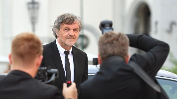 Председатель жюри премии имени Луиджи де Лаурентиса за лучший дебют, кинорежиссер и сценарист Эмир Кустурица  - Sputnik Таджикистан