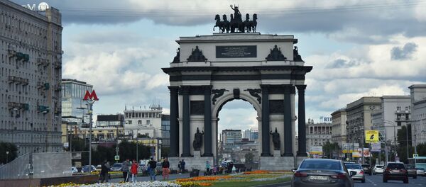 Московские Триумфальные ворота - Sputnik Таджикистан