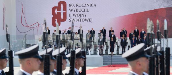 Торжественная церемония по случаю 80-й годовщины начала Второй мировой войны в Варшаве Торжественная церемония по случаю 80-й годовщины начала Второй мировой войны в Варшаве - Sputnik Таджикистан