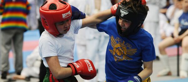 Участники спартакиады боевых искусств - Sputnik Таджикистан