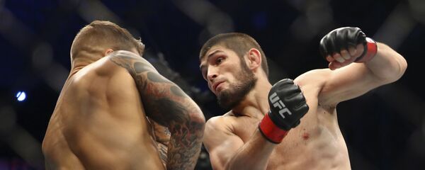 Хабиб Нурмагомедов - Дастин Пуарье - Sputnik Тоҷикистон