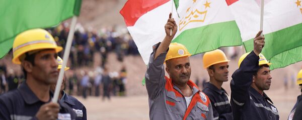 Запуск 2 агрегата Рогунской ГЭС - Sputnik Таджикистан