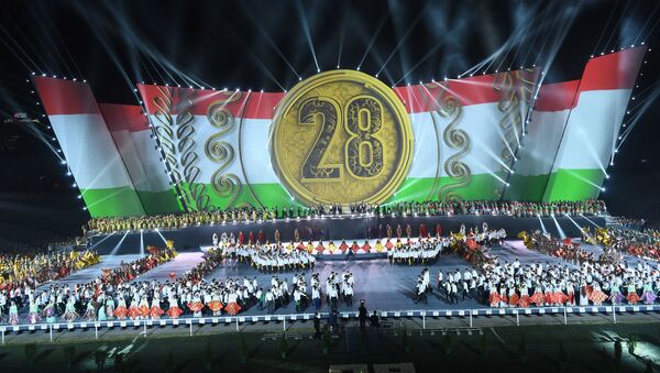 Праздничный концерт к 28-летию Дня независимости в Душанбе - Sputnik Таджикистан
