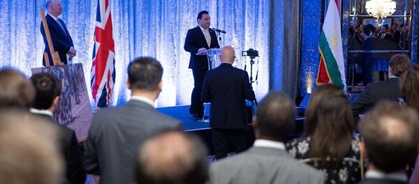 Объявление о запуске таджикско-британской торговой палаты - Sputnik Таджикистан