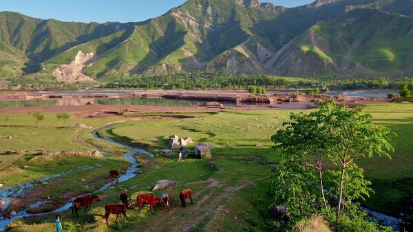 Долина реки Вахш - Sputnik Таджикистан