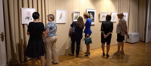 Ботаническая живопись Центральной Азии. Выставка в Музее Востока - Sputnik Таджикистан