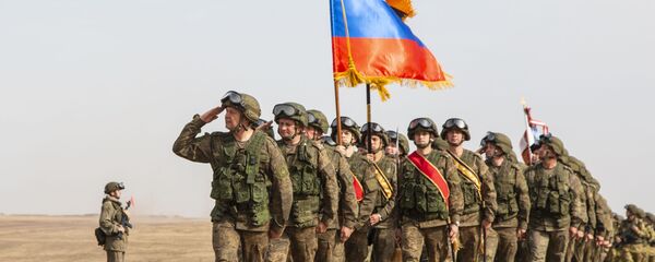 Церемония открытия учений Центр-2019 Церемония открытия учений Центр-2019 - Sputnik Таджикистан