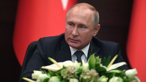 Рабочий визит президента РФ В. Путина в Турцию - Sputnik Таджикистан