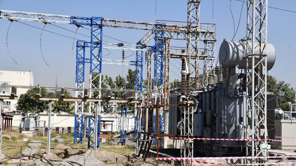 Электрическая подстанция японского агентства JICA - Sputnik Таджикистан