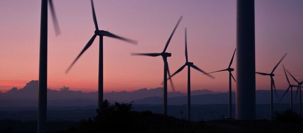 Ветреная электростанция, архивное фото Ветреная электростанция, архивное фото - Sputnik Таджикистан