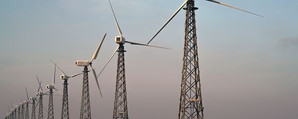 Ветряная электростанция, архивное фото - Sputnik Таджикистан