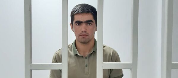 Задержанный убийца Наимова Мустафо - Sputnik Тоҷикистон