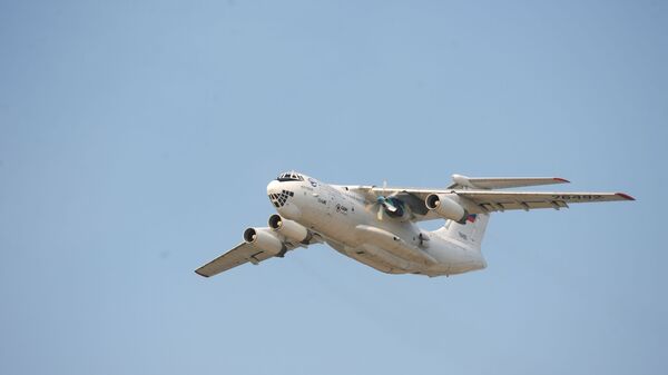 Военно-транспортный самолёт Ил-76 - Sputnik Тоҷикистон