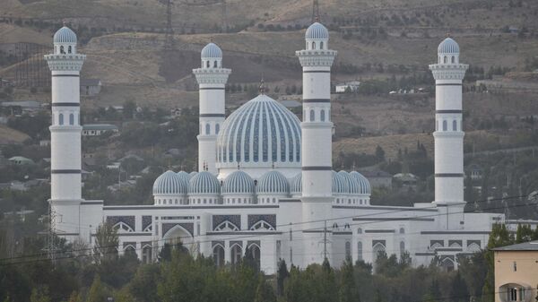 Новая мечеть в Душанбе - Sputnik Тоҷикистон