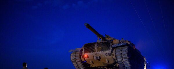 Турецкие военные на границе с Сирией - Sputnik Таджикистан