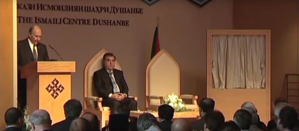 Открытие Исмаилитского центра в Таджикистане, 2005 год - Sputnik Тоҷикистон