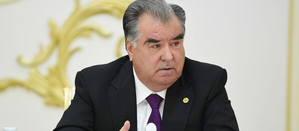Президент Республики Таджикистан Эмомали Рахмон - Sputnik Таджикистан