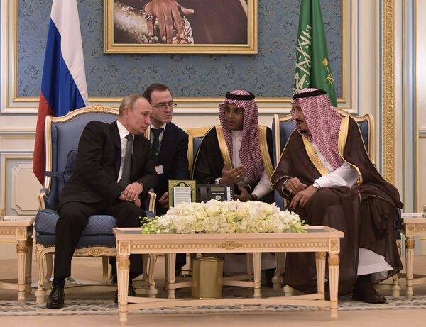 Государственный визит президента РФ В. Путина в Саудовскую Аравию - Sputnik Таджикистан