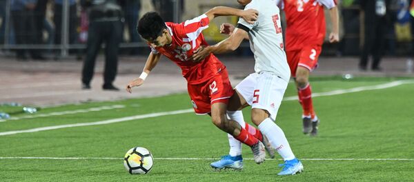 Отборочный матч между сборными Таджикистана и Японии на чемпионат мира по футболу 2022 Отборочный матч между сборными Таджикистана и Японии на чемпионат мира по футболу 2022 - Sputnik Таджикистан