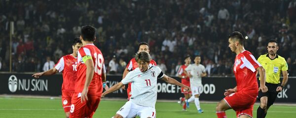 Отборочный матч между сборными Таджикистана и Японии на чемпионат мира по футболу 2022 - Sputnik Таджикистан