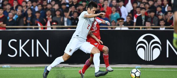 Отборочный матч между сборными Таджикистана и Японии на чемпионат мира по футболу 2022 - Sputnik Тоҷикистон