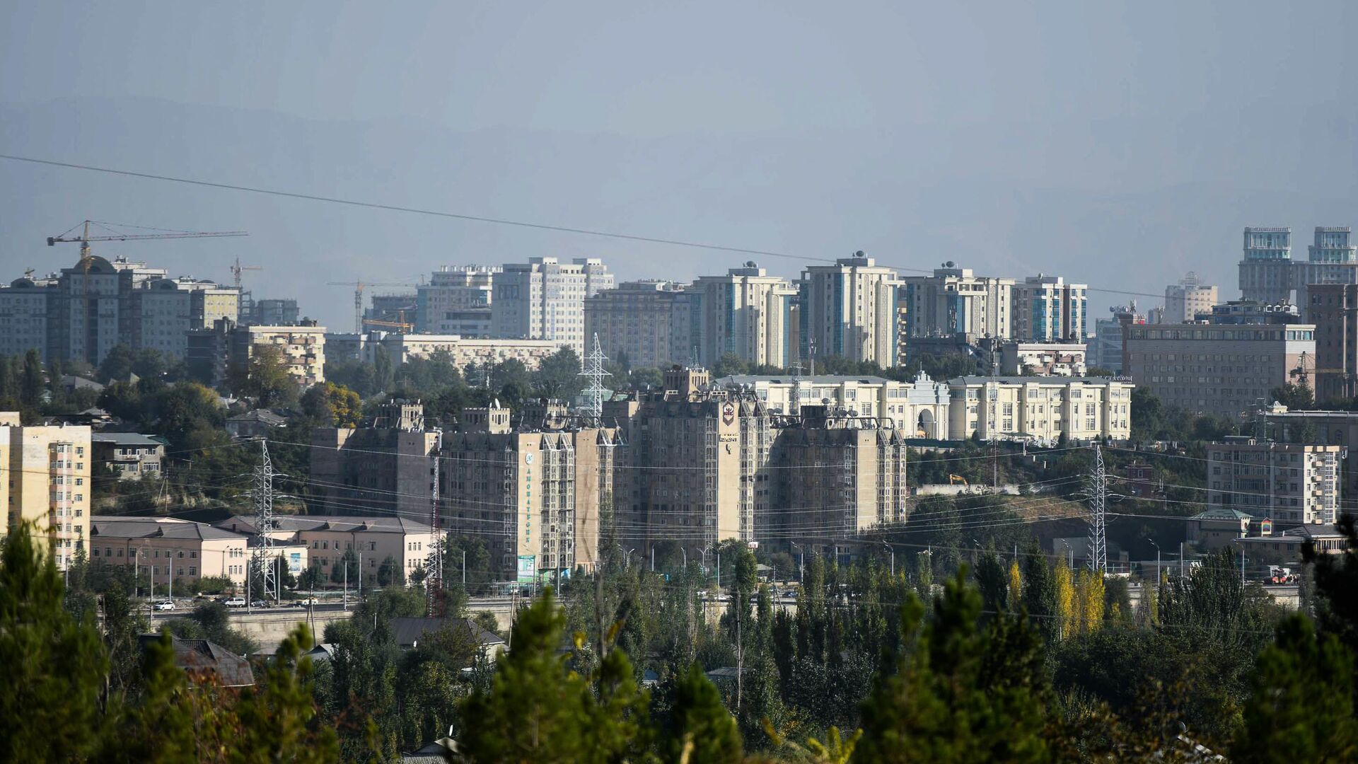 Вид на город Душанбе, архивное фото - Sputnik Таджикистан, 1920, 01.06.2021