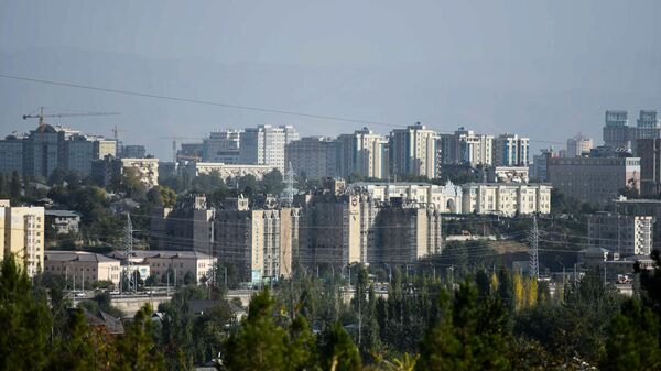 Вид на город Душанбе, архивное фото - Sputnik Тоҷикистон