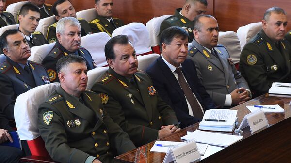 Министр обороны Республики Таджикистан Шерали Мирзо, архивное фото - Sputnik Тоҷикистон