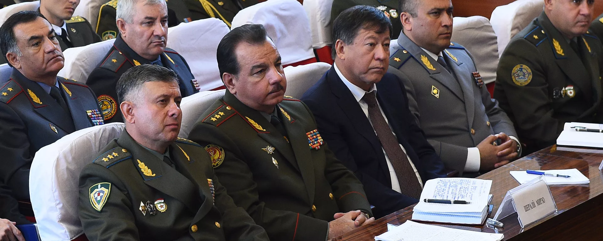 Министр обороны Республики Таджикистан Шерали Мирзо, архивное фото - Sputnik Тоҷикистон, 1920, 14.04.2021
