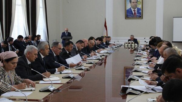 Заседание счётной палаты - Sputnik Таджикистан