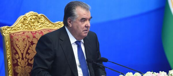 Президент Таджикистана Эмомали Рахмон - Sputnik Тоҷикистон