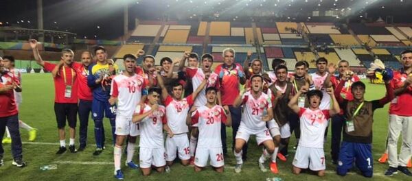 Молодежная сборная Таджикистана по футболу - Sputnik Тоҷикистон