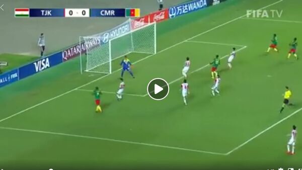 Видеообзор матча юношеского чемпионата мира-2019 Таджикистан - Камерун - 1:0 - Sputnik Тоҷикистон
