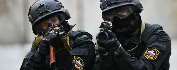 Сотрудники подразделений специального назначения  - Sputnik Таджикистан