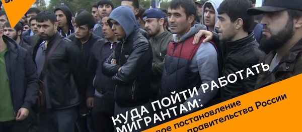 Куда пойти работать мигрантам: новое постановление правительства России - Sputnik Таджикистан