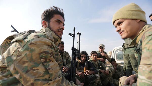 Турецкие военные в Сирии - Sputnik Таджикистан