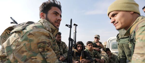 Турецкие военные в Сирии Турецкие военные в Сирии - Sputnik Тоҷикистон