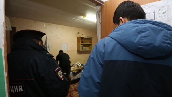 Проверка мигрантов в студенческих общежитиях - Sputnik Таджикистан