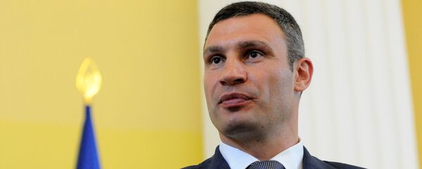 Председатель Киевской городской государственной администрации Виталий Кличко - Sputnik Тоҷикистон