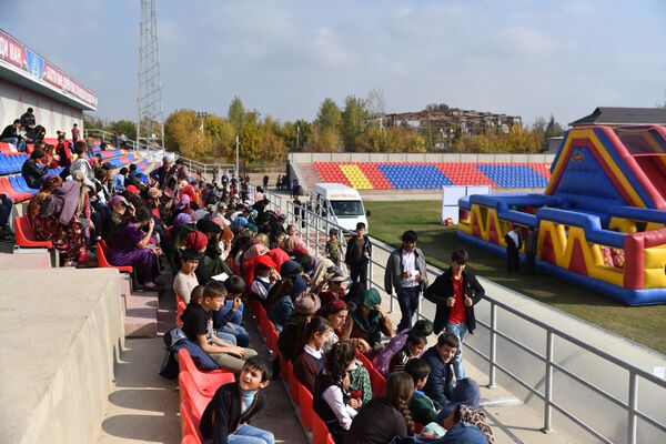 Детский фестиваль в Пяндже - Sputnik Таджикистан