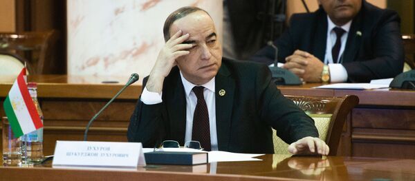 Председатель Маджлиси намояндагон Маджлиси Оли Таджикистана Шукурджон Зухуров Председатель Маджлиси намояндагон Маджлиси Оли Таджикистана Шукурджон Зухуров - Sputnik Тоҷикистон