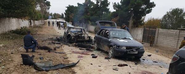 Кадры с места нападения на погранзаставу на таджикско-узбекской границе - Sputnik Тоҷикистон