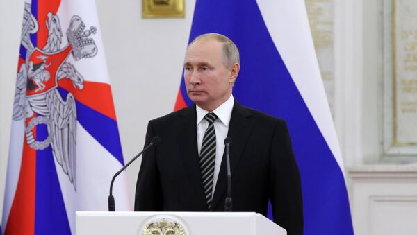 Президент РФ Владимир Путин - Sputnik Таджикистан