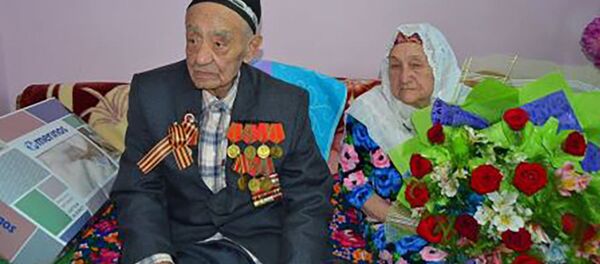 Последний ветеран ВОВ в Худжанде Курджон Ахмедов - Sputnik Таджикистан