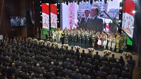 Торжественное собрание по случаю Дня таджикской милиции - Sputnik Таджикистан