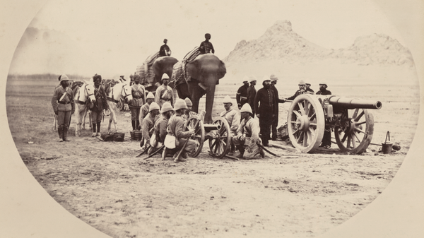 Elephant and Mule Battery, Second Anglo-Afghan War - Sputnik Таджикистан
