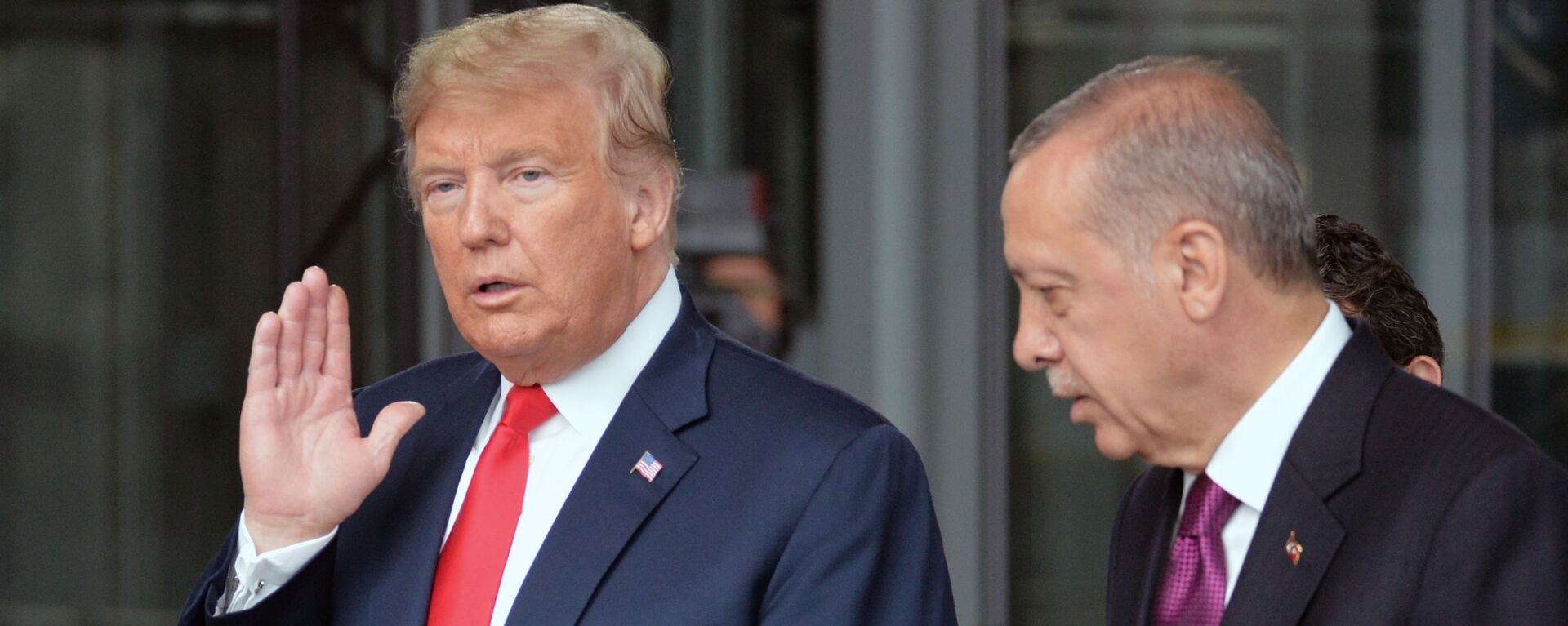 Дональд Трамп и Реджеп Тайип Эрдоган  - Sputnik Таджикистан, 1920, 28.12.2019