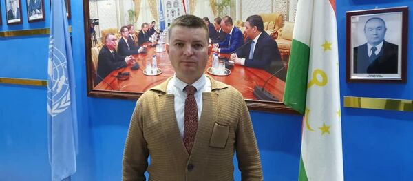 Доцент Филиала МГУ имени М.В. Ломоносова в г. Душанбе Глеб Коваленко - Sputnik Таджикистан