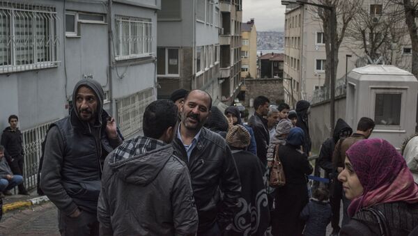 Сирийские беженцы в Стамбуле - Sputnik Таджикистан
