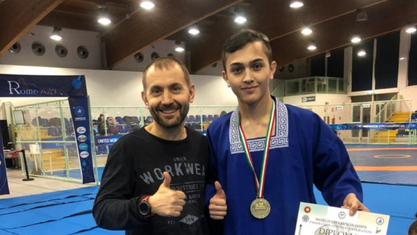 Уроженец Таджикистана стал чемпионом мира по панкратиону в Италии - Sputnik Таджикистан
